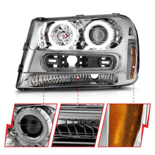 Load image into Gallery viewer, Anzo USA 111573 Projector Headlight Set w/Halo Fits Trailblazer Trailblazer EXT