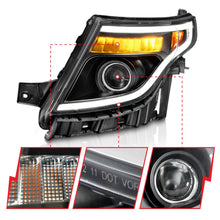 Load image into Gallery viewer, Anzo USA 111575 Projector Headlight Set Fits 11-15 Explorer