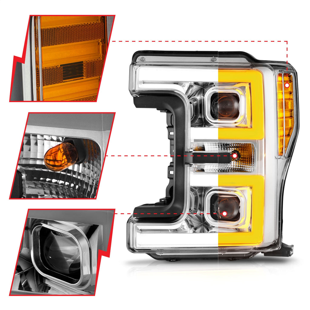 Anzo USA 111578 LED Projector Headlight