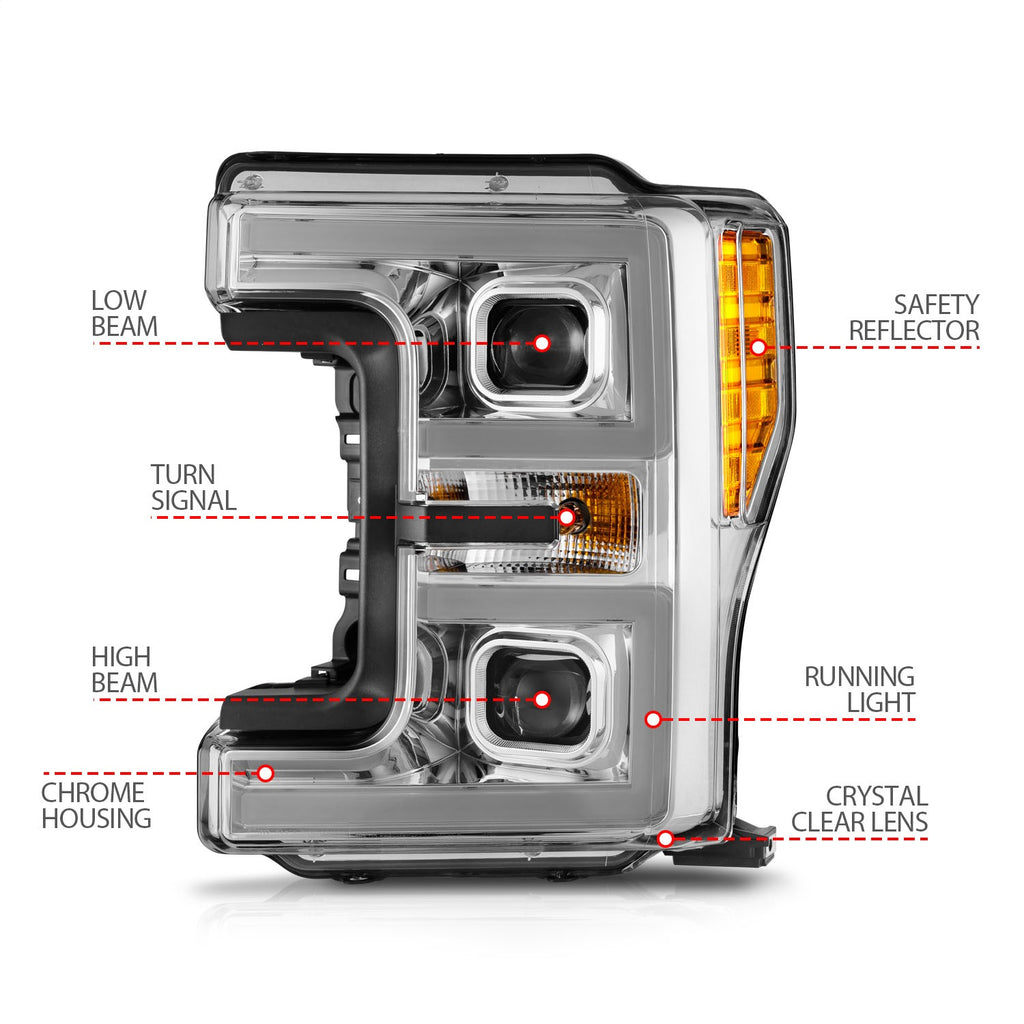 Anzo USA 111578 LED Projector Headlight