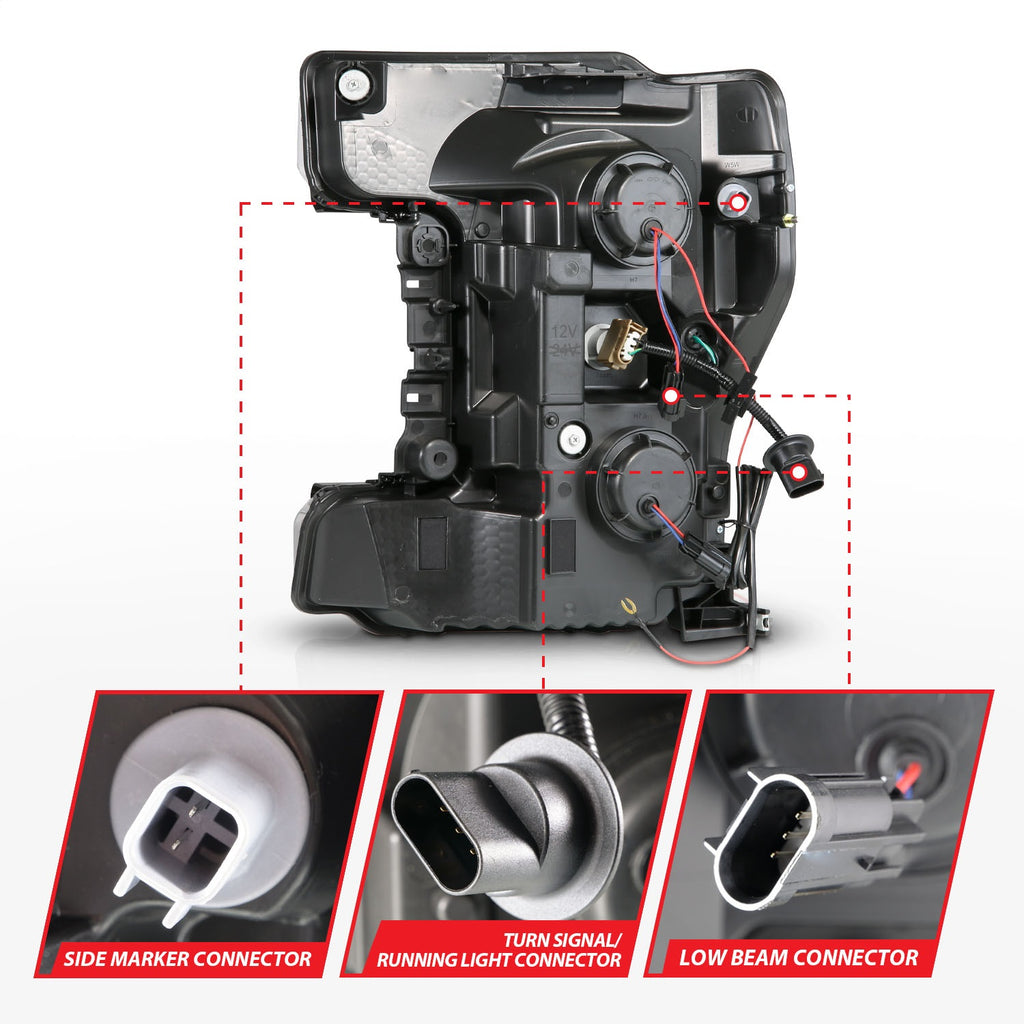 Anzo USA 111578 LED Projector Headlight