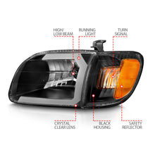 Load image into Gallery viewer, Anzo USA 111579 Crystal Headlight Set Fits 00-04 Tundra