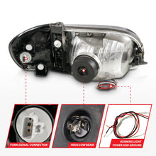 Load image into Gallery viewer, Anzo USA 111580 Crystal Headlight Set Fits 00-04 Tundra