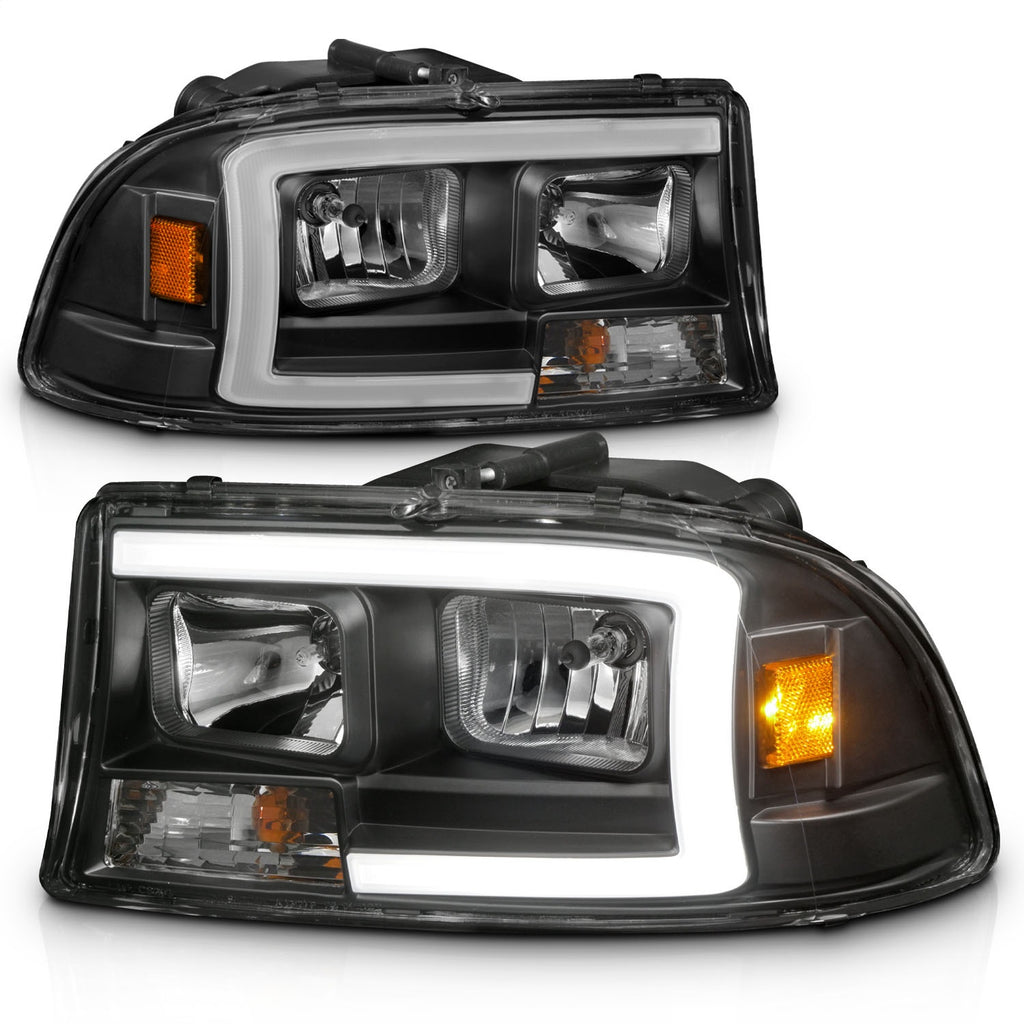 Anzo USA 111591 Crystal Headlight Set Fits 97-04 Dakota Durango