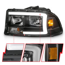 Load image into Gallery viewer, Anzo USA 111591 Crystal Headlight Set Fits 97-04 Dakota Durango