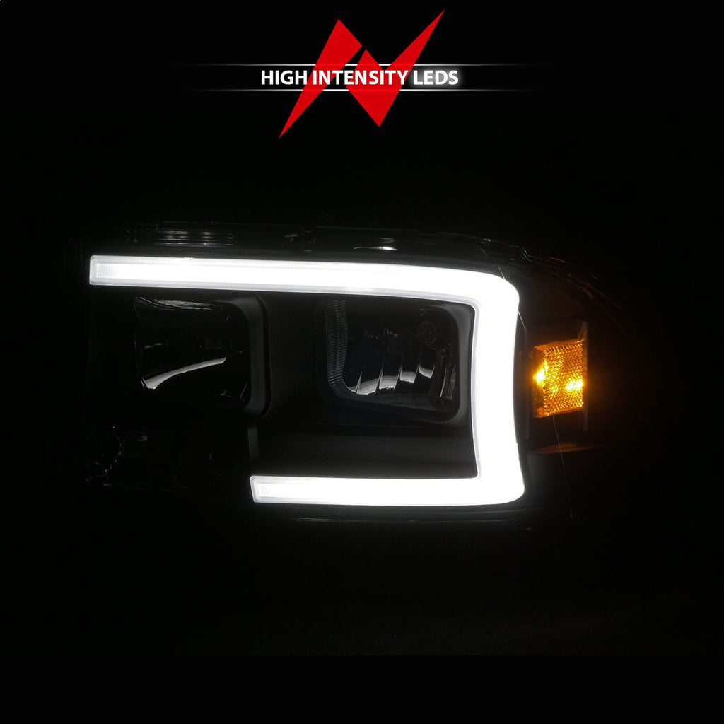 Anzo USA 111591 Crystal Headlight Set Fits 97-04 Dakota Durango