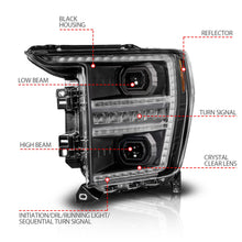 Load image into Gallery viewer, Anzo USA 111594-L LED Projector Headlight Fits 21-23 F-150