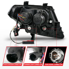 Load image into Gallery viewer, Anzo USA 111597 Projector Headlight Set Fits 09-21 Frontier