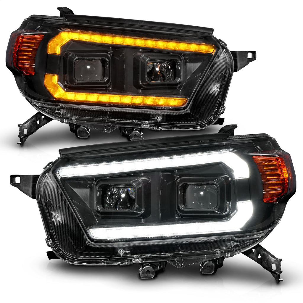 Anzo USA 111602 Projector Headlight Set Fits 10-13 4Runner