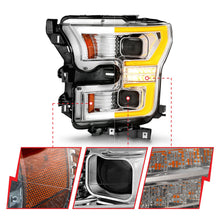 Load image into Gallery viewer, Anzo USA 111605 LED Projector Headlight Fits 15-17 F-150