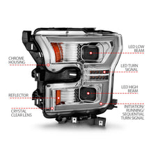 Load image into Gallery viewer, Anzo USA 111605 LED Projector Headlight Fits 15-17 F-150