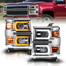 Load image into Gallery viewer, Anzo USA 111618 LED Projector Headlight Fits 14-15 Silverado 1500