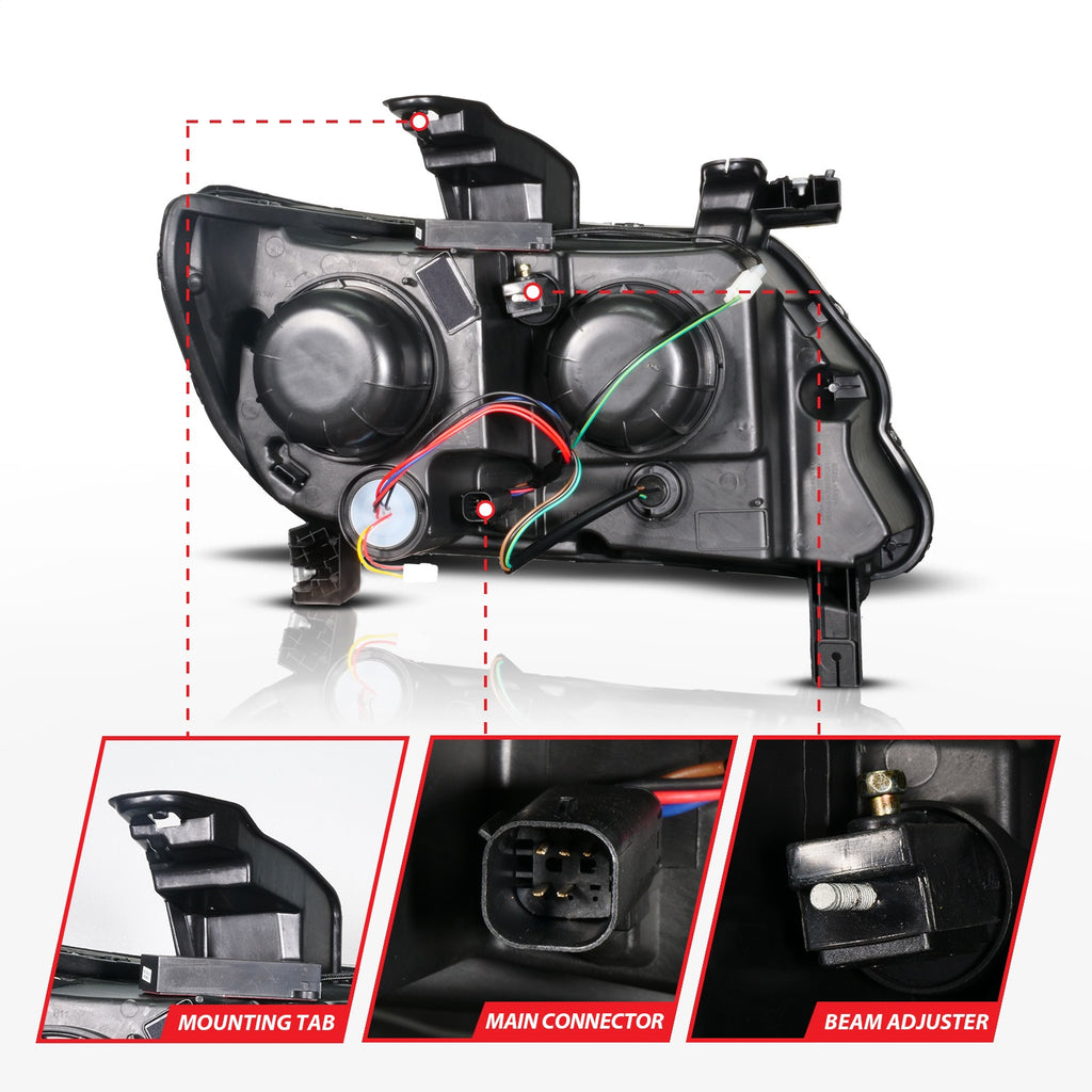 Anzo USA 111634 LED Projector Headlight Fits 15-22 Colorado