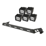 Rugged Ridge 11232.12 Hood Light Bar Kit Fits 07-18 1500 2500 3500 Wrangler (JK)