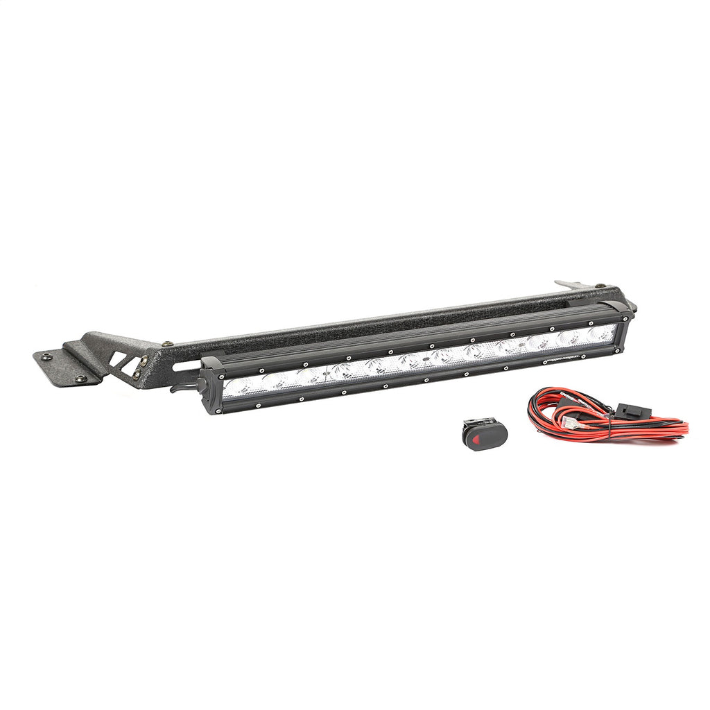 Rugged Ridge 11232.16 Hood Light Bar Kit Fits 97-06 Wrangler (TJ)