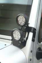 Load image into Gallery viewer, Rugged Ridge 11232.30 A-Pillar Light Mount Fits 07-18 Wrangler (JK)