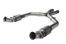 Load image into Gallery viewer, Kooks Custom Headers 11313200 GREEN Catted X-Pipe Fits 05-10 Mustang
