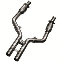 Load image into Gallery viewer, Kooks Custom Headers 11313610 GREEN Catted H-Pipe Fits 05-10 Mustang