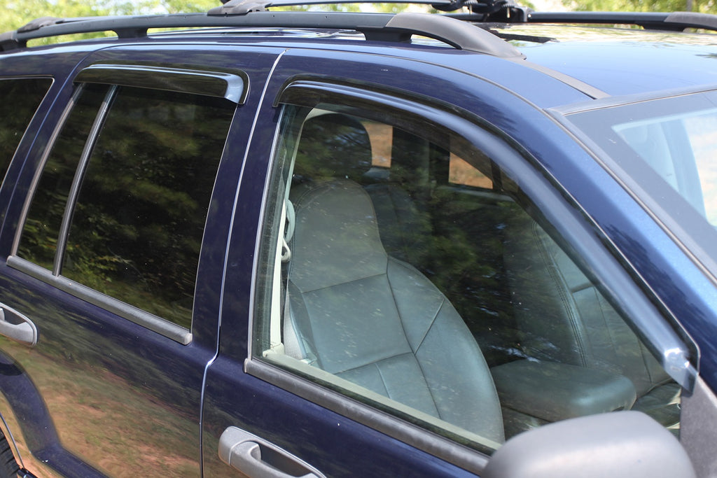 Rugged Ridge 11351.22 Side Window Vent Fits 99-04 Grand Cherokee (WJ)
