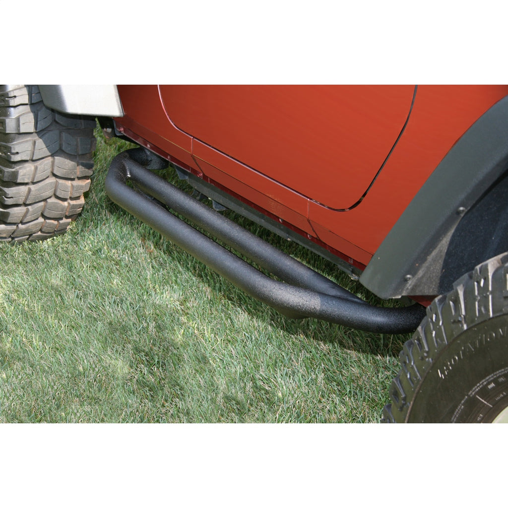 Rugged Ridge 11504.21 RRC Side Armor Fits 07-18 Wrangler (JK)