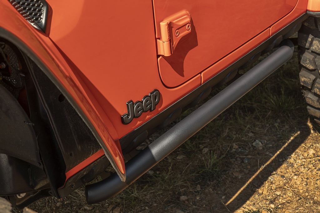 Rugged Ridge 11504.37 RRC Rocker Guard Fits 18-24 Wrangler (JL)