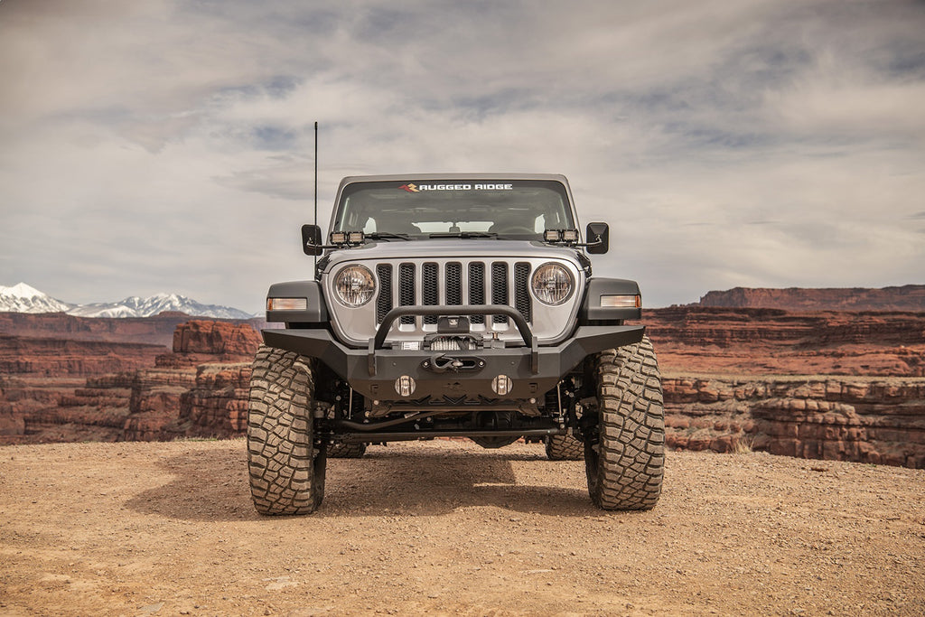 Rugged Ridge 11540.62 Heavy Duty Over Rider Bar Fits 18-24 Wrangler (JL)