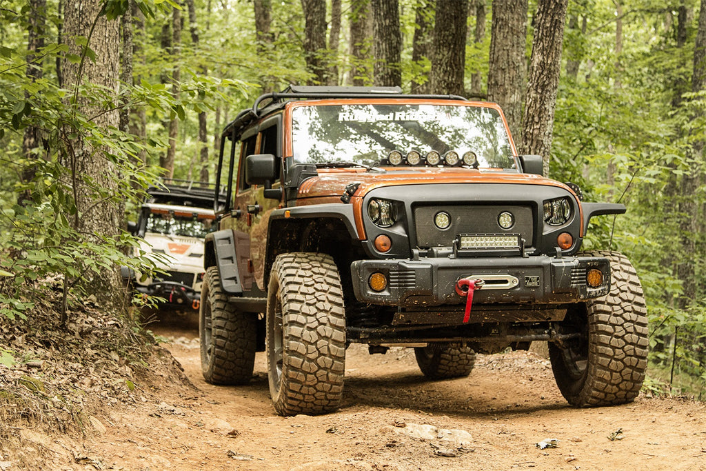 Rugged Ridge 11544.05 Spartacus Stubby Bumper Fits 07-18 Wrangler (JK)