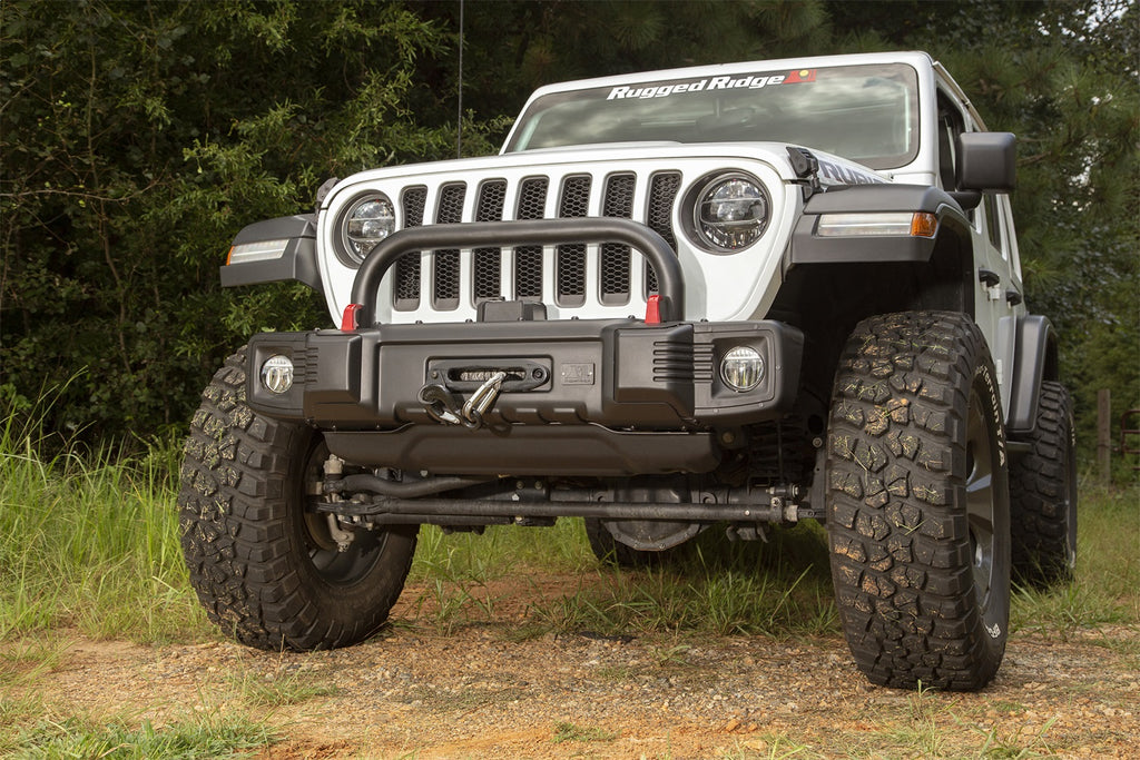 Rugged Ridge 11544.22 Spartan Front Bumper Overrider