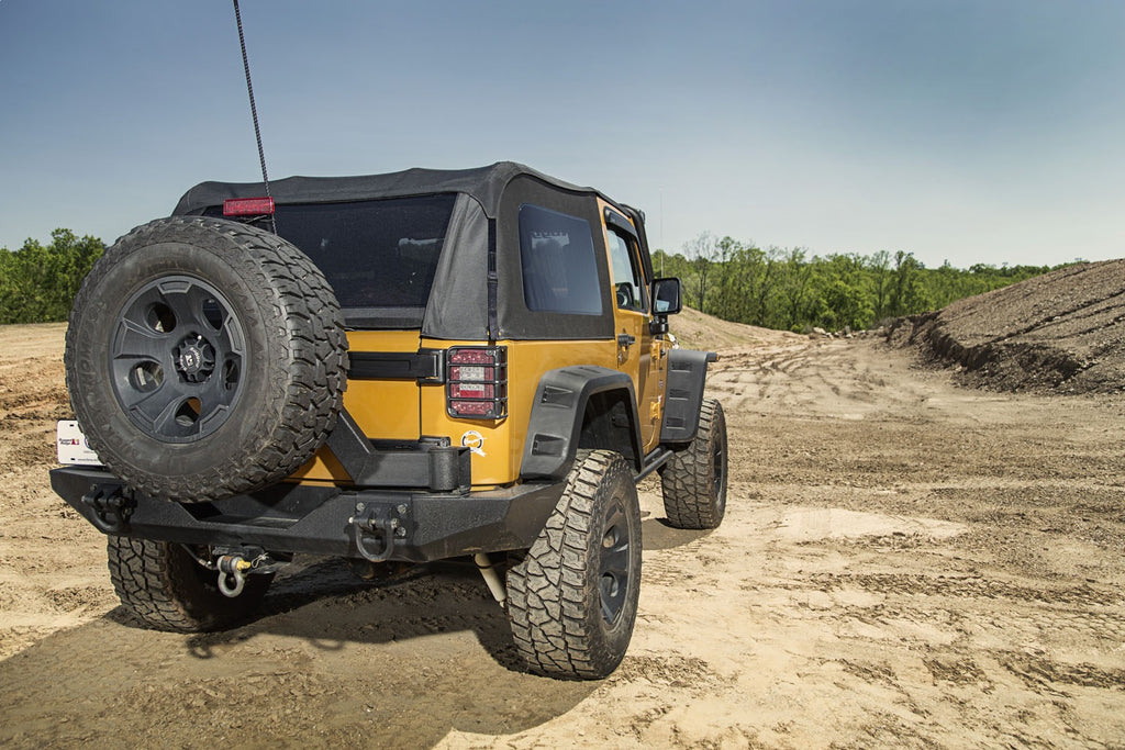 Rugged Ridge 11546.20 Xtreme Heavy Duty Rear Bumper Fits 07-18 Wrangler (JK)