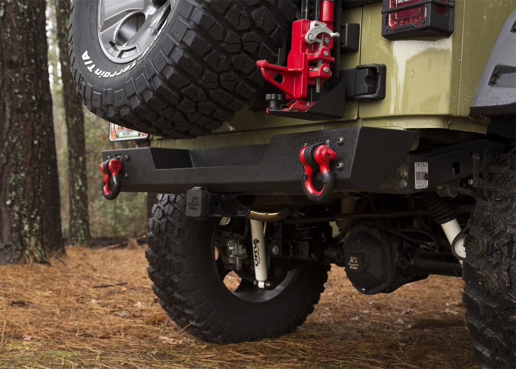 Rugged Ridge 11548.21 Spartan Rear Bumper Fits 07-18 Wrangler (JK)