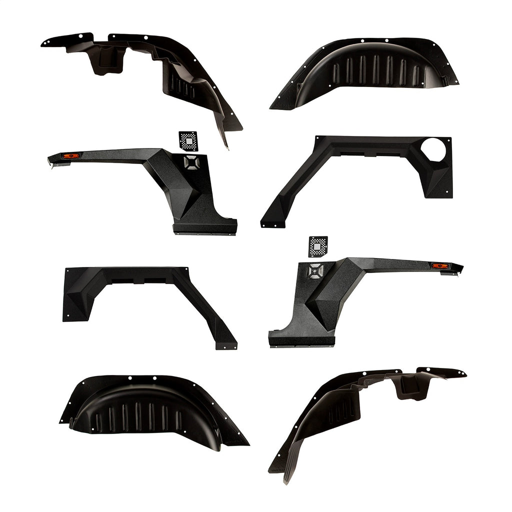 Rugged Ridge 11615.05 XHD Armor Fenders Fits 07-18 Wrangler (JK)