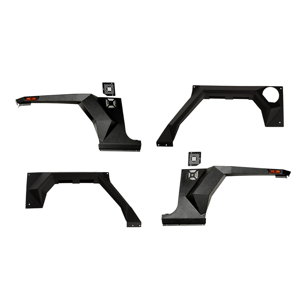 Rugged Ridge 11615.05 XHD Armor Fenders Fits 07-18 Wrangler (JK)