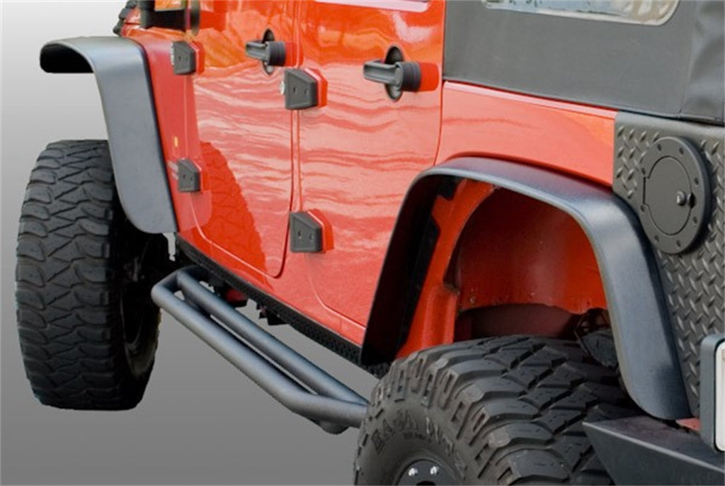Rugged Ridge 11620.10 All Terrain Fender Flare Set Fits 07-18 Wrangler (JK)