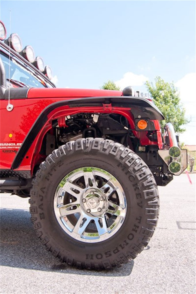 Rugged Ridge 11620.10 All Terrain Fender Flare Set Fits 07-18 Wrangler (JK)