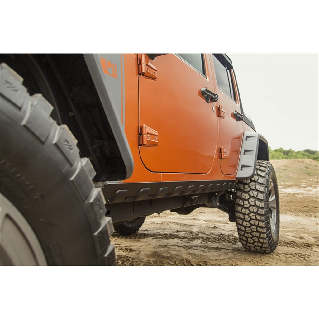 Rugged Ridge 11651.12 Rocker Guard Kit Fits 07-18 Wrangler (JK)