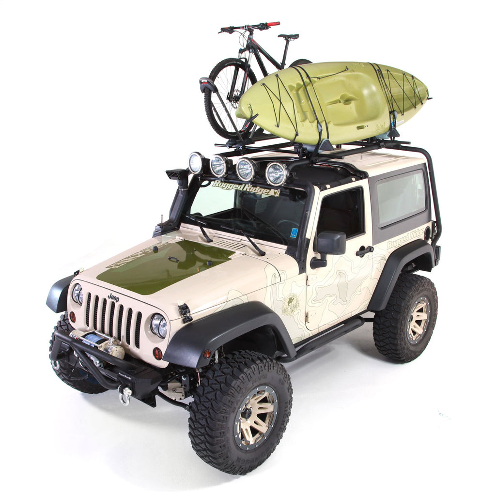 Rugged Ridge 11703.01 Sherpa Roof Rack Fits 07-18 Wrangler (JK)