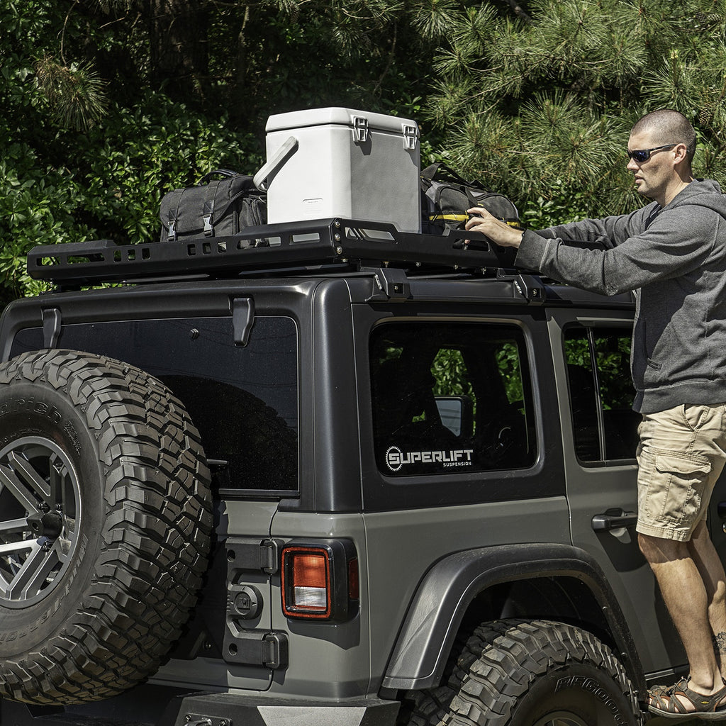 Rugged Ridge 11703.04 Roof Rack Fits 18-24 Wrangler (JL)
