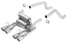 Borla 11744 S-Type Classic Axle-Back Exhaust System Fits 05-08 Corvette