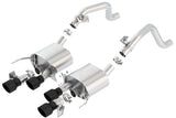 Borla 11855CB S-Type Axle-Back Exhaust System Fits 14-19 Corvette