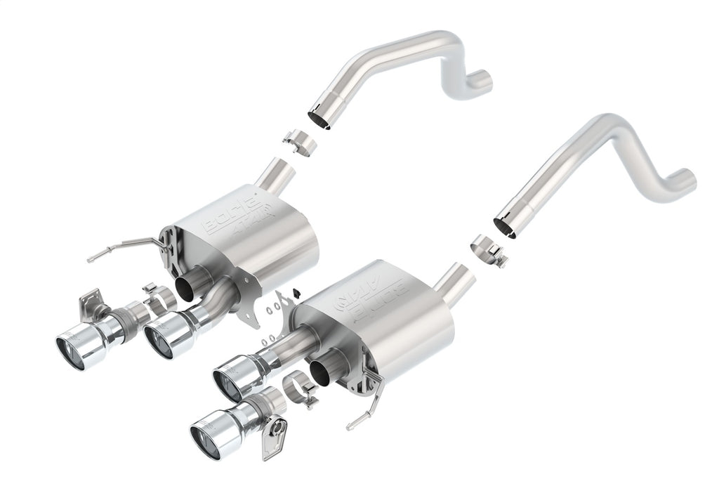 Borla 11905 ATAK Axle-Back Exhaust System Fits 15-19 Corvette