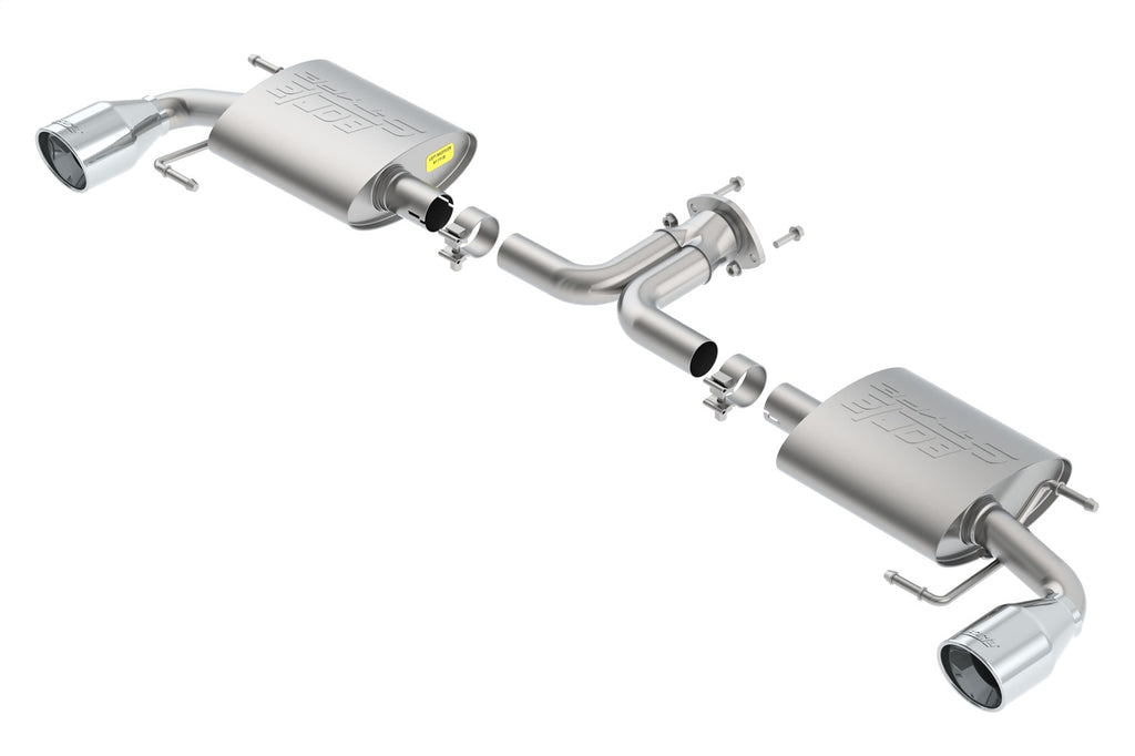 Borla 11918 S-Type Axle-Back Exhaust System Fits 14-18 3