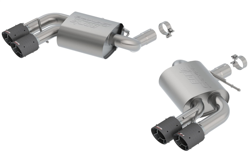 Borla 11920CF S-Type Axle-Back Exhaust System Fits 16-22 Camaro
