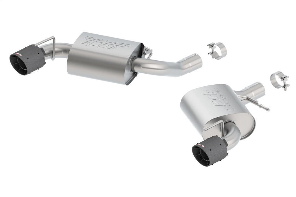 Borla 11922CFBA S-Type Axle-Back Exhaust System Fits 16-24 Camaro