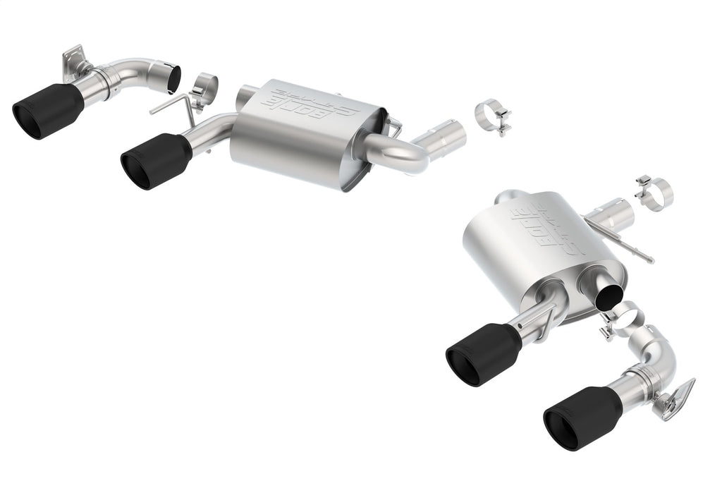 Borla 11924CB S-Type Axle-Back Exhaust System Fits 16-24 Camaro