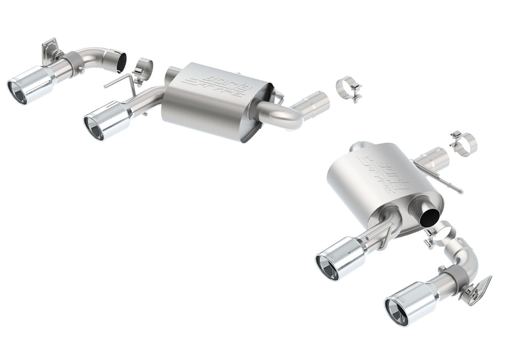 Borla 11924 S-Type Axle-Back Exhaust System Fits 16-24 Camaro