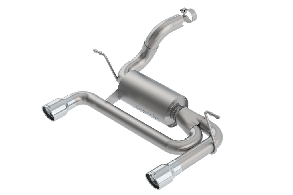 Borla 11956 S-Type Axle-Back Exhaust System Fits 18-24 Wrangler (JL)