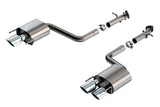 Borla 11981 S-Type Cat-Back Exhaust System Fits 15-24 IS500 RC F