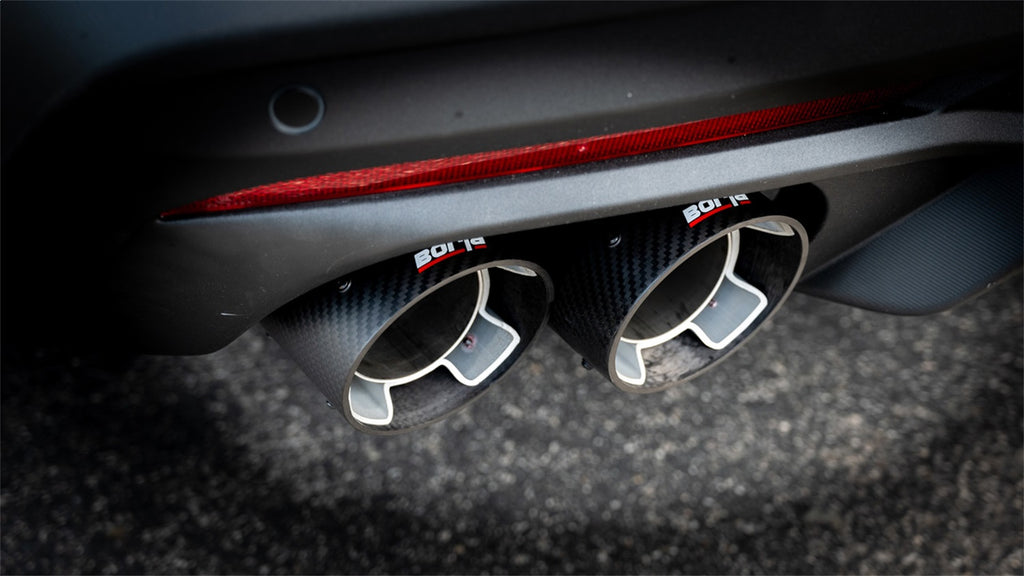 Borla 11985CFBA S-Type Axle-Back Exhaust System Fits 24 Mustang