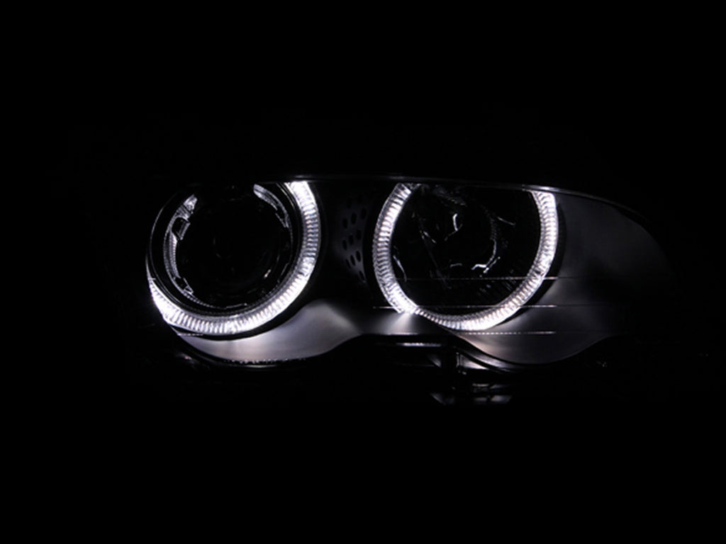 Anzo USA 121015 Projector Headlight Set w/Halo