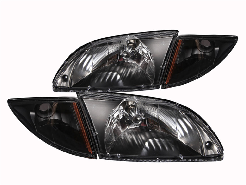 Anzo USA 121019 Crystal Headlight Set Fits 00-02 Cavalier